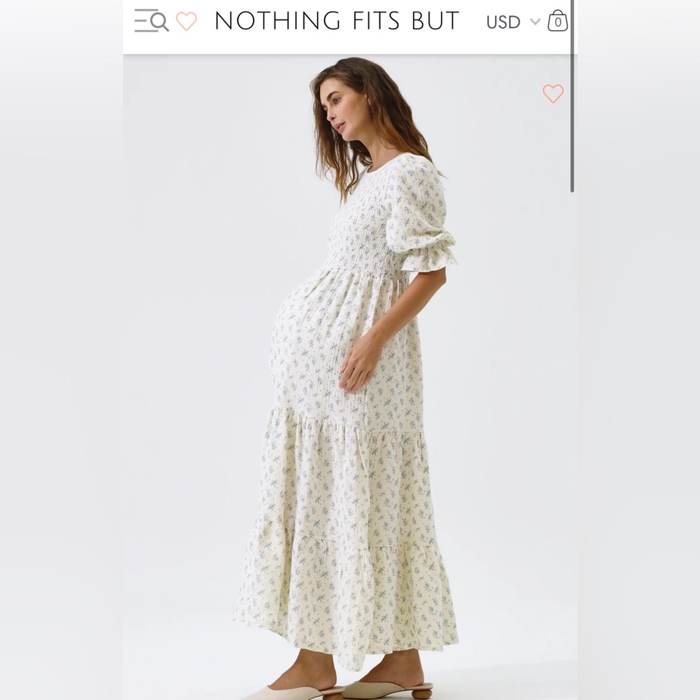 Nothing Fit But Maternity Dress
